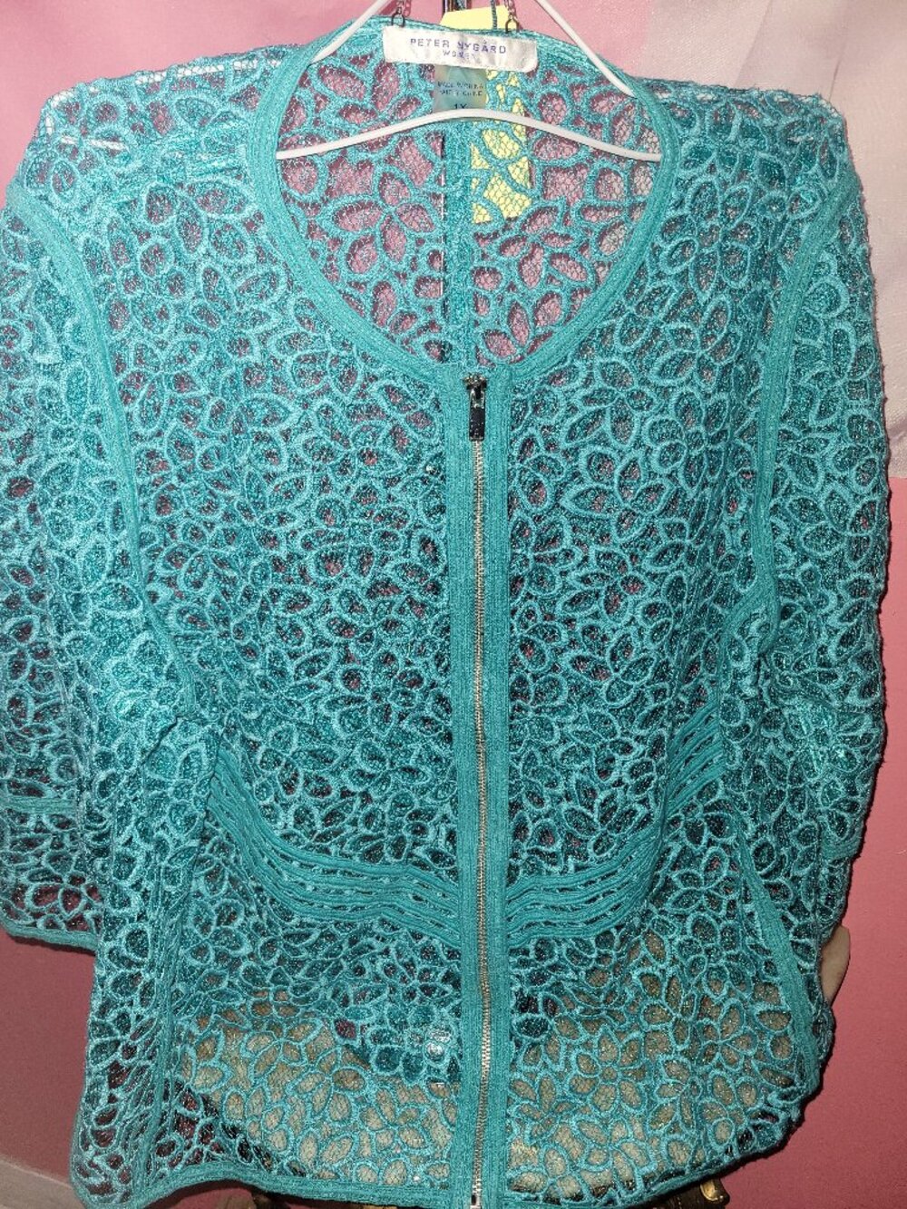 Nice lace zip up